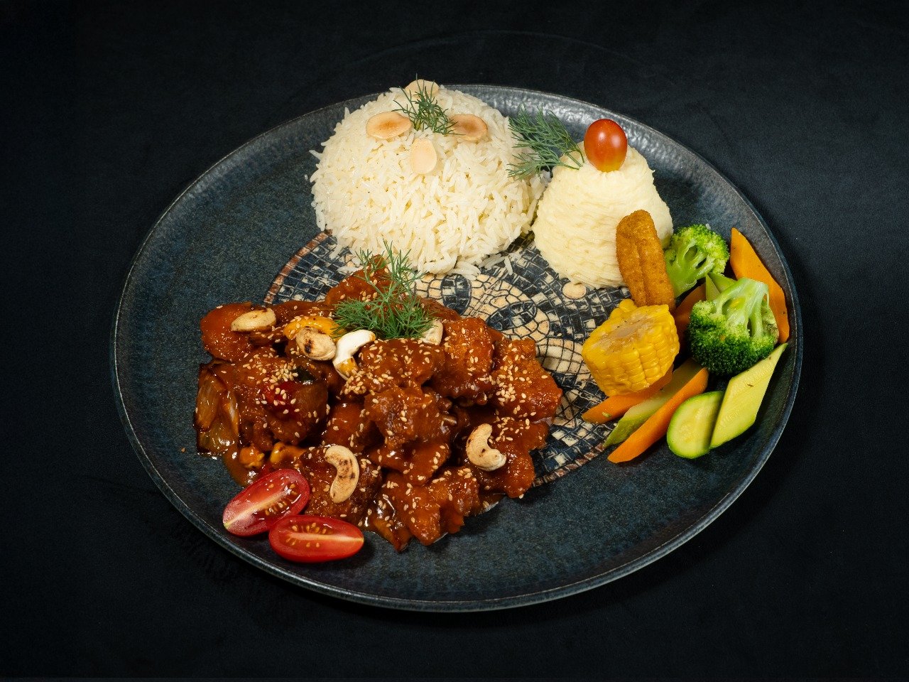 دجاج صيني سويت آند سور